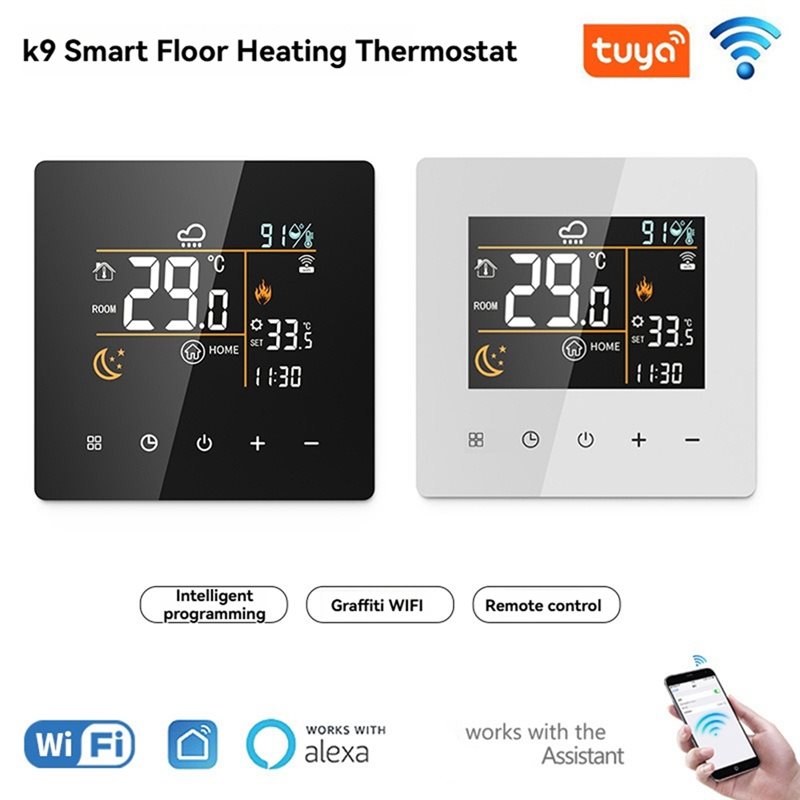 Inteligentny termostat Tuya 25 – Smart Home Thermostat recenzja i cena