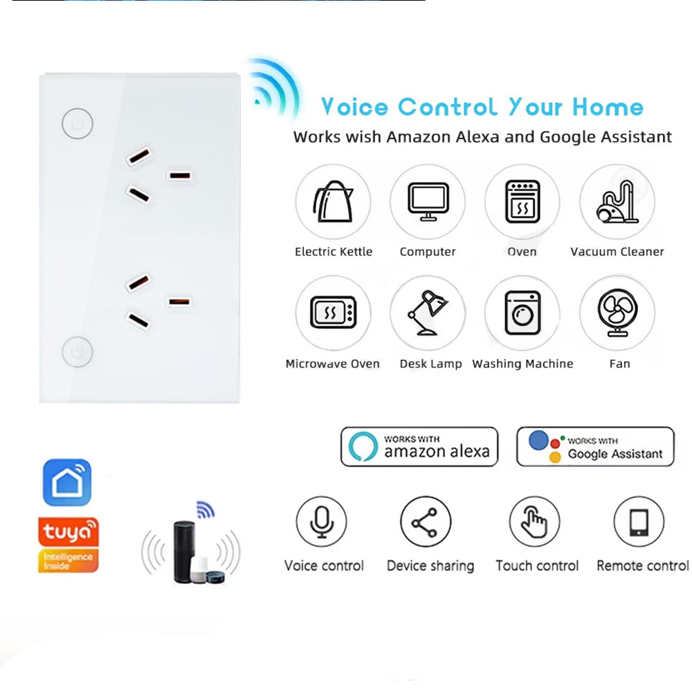 Inteligentne gniazdko ścienne  – Smart Home Control Panel recenzja i cena