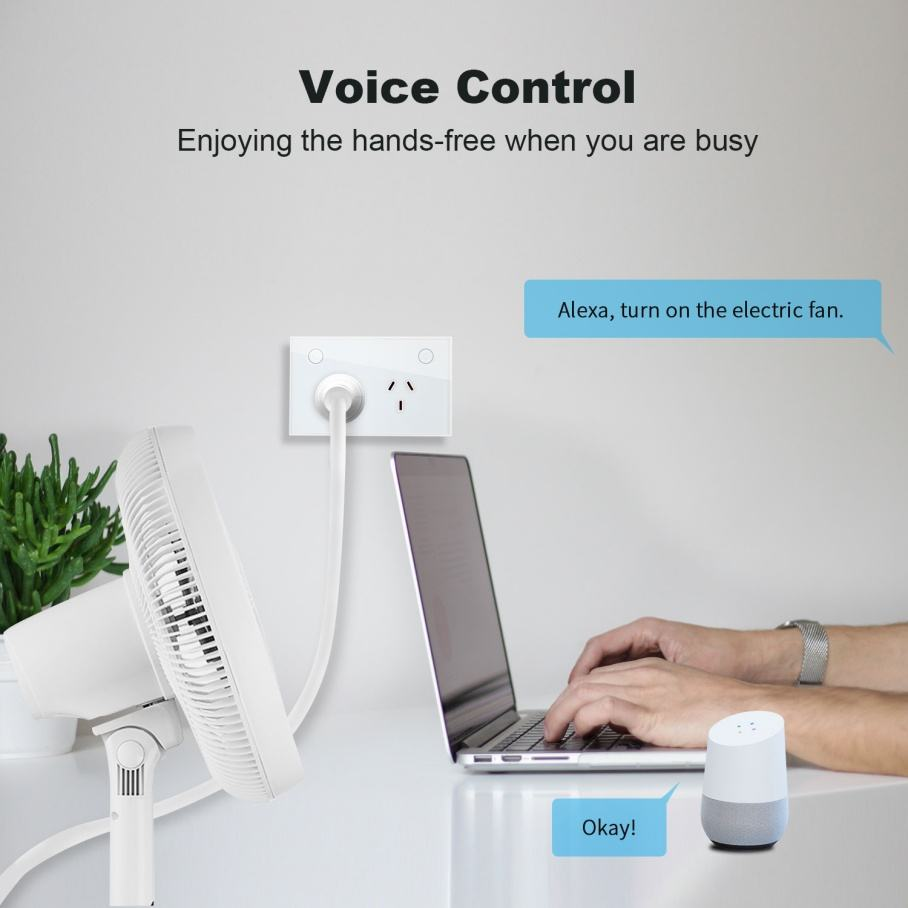 Inteligentne gniazdko ścienne  – Smart Home Control Panel recenzja i cena